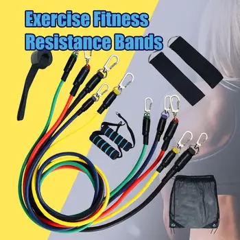 11 Pcs/Set Latex Resistance Bands Crossfit Training Exercise Yoga Tubes Pull Rope,Rubber Expander Elastic Bands Fitness with Bag
11 Pcs/Set Latex Resistance Bands Crossfit Training Exercise Yoga Tubes Pull Rope,Rubber Expander Elastic Bands Fitness with Bag