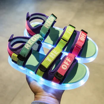 Kids Led Shoes Sandals Lighted Children Glowing Slippers Boys Summer Beach Sandals Baby Toddler Fashion Girls Casual Shoe Kid
Kids Led Shoes Sandals Lighted Children Glowing Slippers Boys Summer Beach Sandals Baby Toddler Fashion Girls Casual Shoe Kid