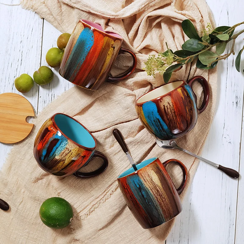 Creative Art Colorful Oatmeal Breakfast Cup Office Ceramic Latte Coffee Mug Birthday Gift
Creative Art Colorful Oatmeal Breakfast Cup Office Ceramic Latte Coffee Mug Birthday Gift