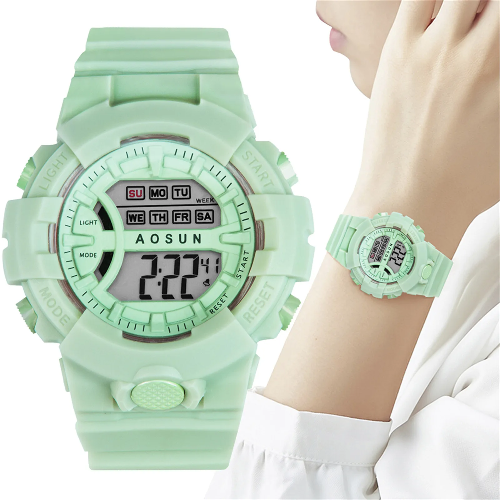 vansvar INS Candy Color Electronic Watch Student Digital Watch Luminous Waterproof Gift Watch שעון ספורט Gifts for Girls #N03
vansvar INS Candy Color Electronic Watch Student Digital Watch Luminous Waterproof Gift Watch שעון ספורט Gifts for Girls #N03