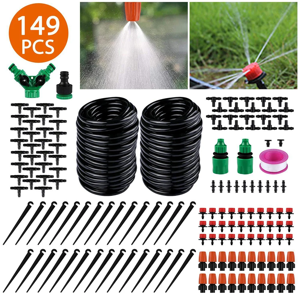 Automatic Drip Irrigation For Greenhouse Garden Sprinklers Sprayers Garden Water Timers Self Watering Kits 
Automatic Drip Irrigation For Greenhouse Garden Sprinklers Sprayers Garden Water Timers Self Watering Kits