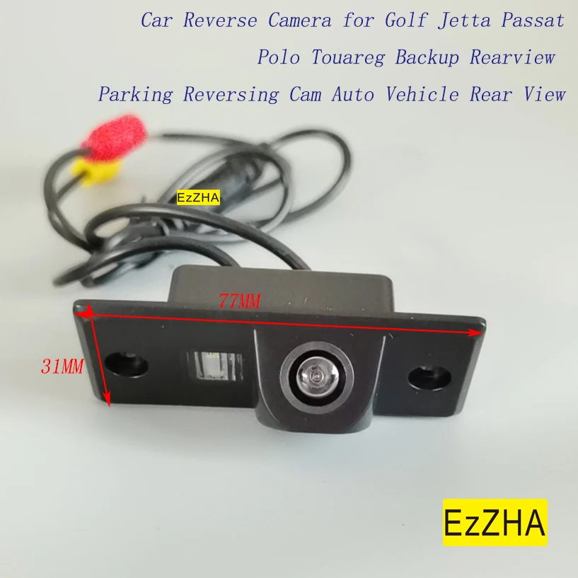 EzZHA заднего хода автомобиля Камера для VW Golf Jetta Passat Polo Touareg вида резервного
