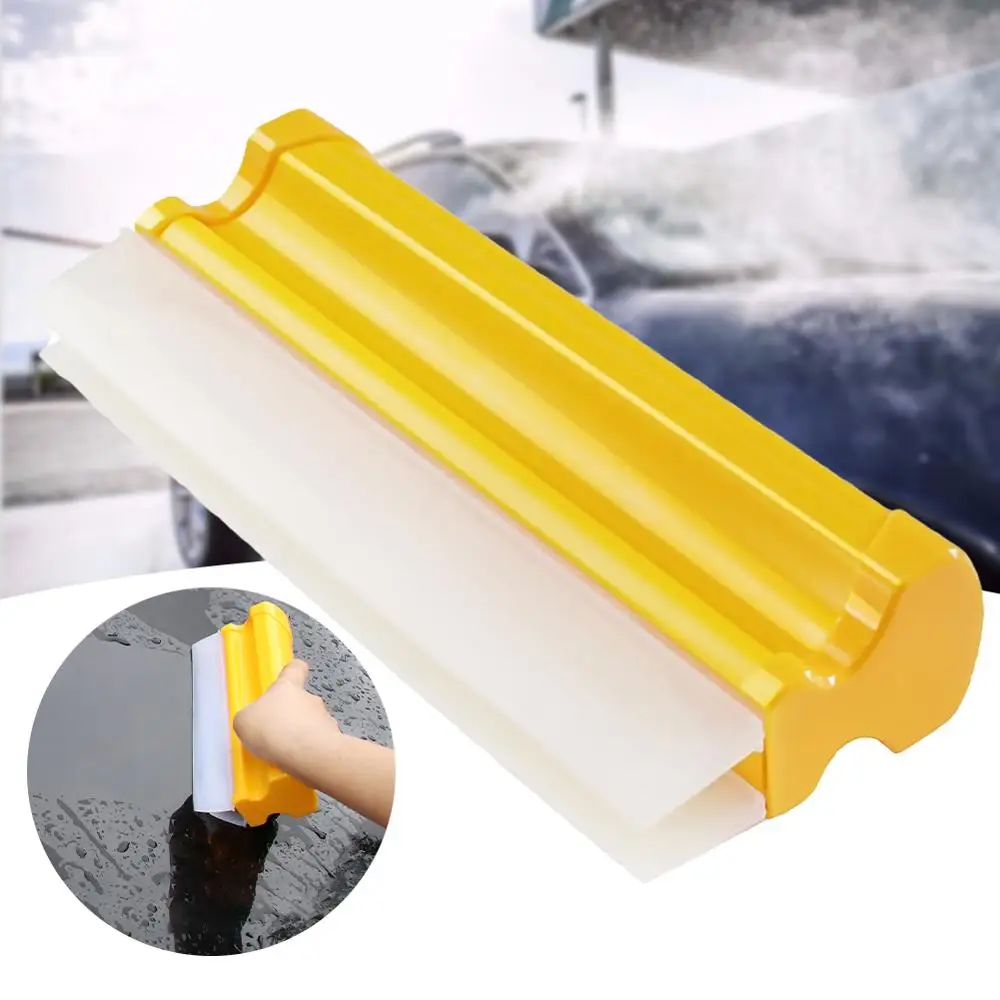 Flexible Soft Silicone Wiper Car Window Cleaning Glass Scraper Silicone Handy Squeegee Car Blade Clean Scraping Film Scraper
Flexible Soft Silicone Wiper Car Window Cleaning Glass Scraper Silicone Handy Squeegee Car Blade Clean Scraping Film Scraper