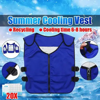 High Quality Cooling Suit Cooling Vest Blue For Outdoor Cycling Outdoor Activity Outdoor High Temperature Environment
High Quality Cooling Suit Cooling Vest Blue For Outdoor Cycling Outdoor Activity Outdoor High Temperature Environment