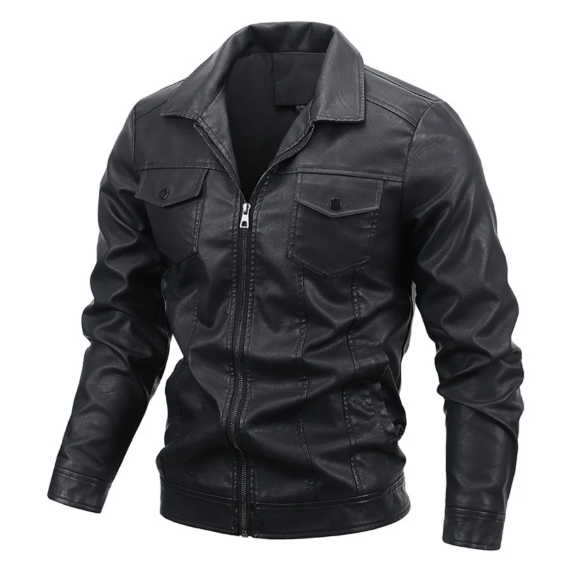 2021 Autumn Winter Pilot Jacket Mens Leather Jacket Pu Jacket Motorcycle Jacket Men Windproof Leather Jacket Casual Jacket Coats
2021 Autumn Winter Pilot Jacket Mens Leather Jacket Pu Jacket Motorcycle Jacket Men Windproof Leather Jacket Casual Jacket Coats