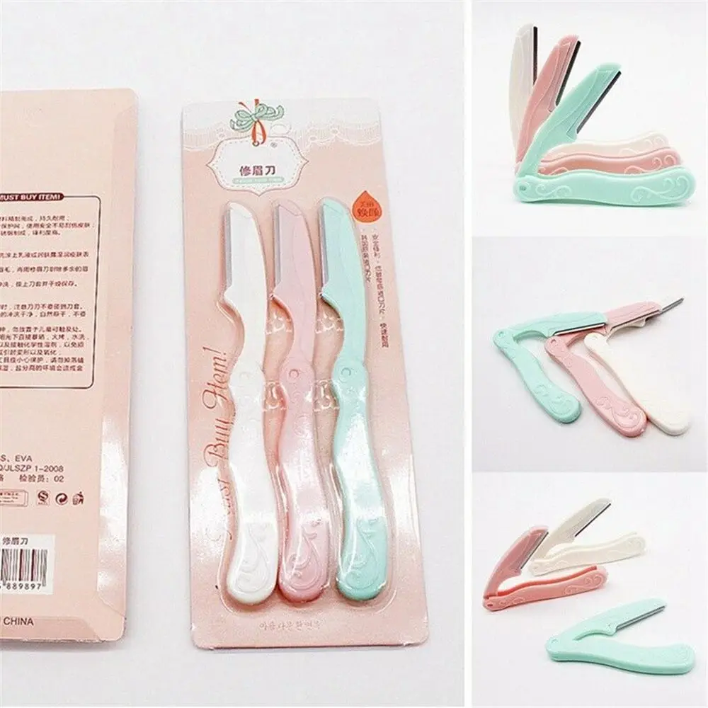 3 Pcs/ Set Of Razor Tools Portable Professional Safety Painless Ladies Beauty Razor Eyebrow Trimmer Makeup Tools
3 Pcs/ Set Of Razor Tools Portable Professional Safety Painless Ladies Beauty Razor Eyebrow Trimmer Makeup Tools