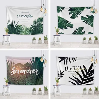 Green Leaf Tapestry Wall Hanging Hippie Witchcraft Psychedelic Decor Tapestries Bohemian Carpet Bedroom Plantain Leaf Blanket
Green Leaf Tapestry Wall Hanging Hippie Witchcraft Psychedelic Decor Tapestries Bohemian Carpet Bedroom Plantain Leaf Blanket