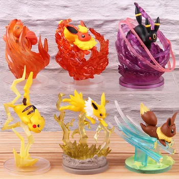 Hot Toys Anime Cartoon Monsters Eevee Jolteon Umbreon Vulpix Flareon Dog PVC Action Figure Collectible Model Toy Doll 6pcs/set
Hot Toys Anime Cartoon Monsters Eevee Jolteon Umbreon Vulpix Flareon Dog PVC Action Figure Collectible Model Toy Doll 6pcs/set