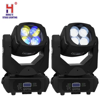 DMX 512 Stage Lighting 4x25W LED Super Beam Light Professional Moving Head Lights Strobe Effect 9/15Ch For DJ Bar (2pcs/lot)
DMX 512 Stage Lighting 4x25W LED Super Beam Light Professional Moving Head Lights Strobe Effect 9/15Ch For DJ Bar (2pcs/lot)