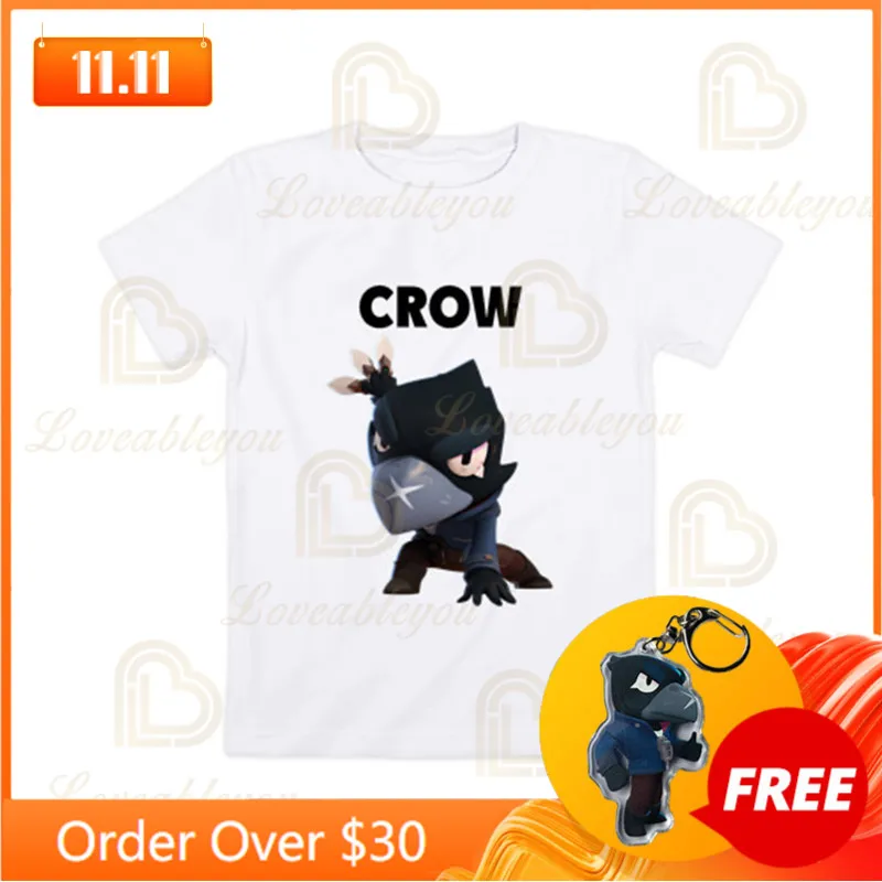 Sandy Crow Leon star Children's Wear Kids T-shirt Shooting Game 3d Tshirt Teen Clothes Shirt Browlings Boys Girls Short Tops
Sandy Crow Leon star Children's Wear Kids T-shirt Shooting Game 3d Tshirt Teen Clothes Shirt Browlings Boys Girls Short Tops