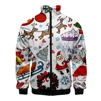 3D Christmas Men'S Jacket Digital Printed Joker Streetwear Santa Claus It Off White Coats Coldplay Autumn Sweatshirt Bomber Tops
3D Christmas Men'S Jacket Digital Printed Joker Streetwear Santa Claus It Off White Coats Coldplay Autumn Sweatshirt Bomber Tops
