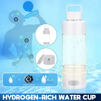 Portable Titanium Quality Hydrogen-Rich Water Cup Ionizer Maker Generator Super Antioxidants ORP Hydrogen Bottle 500ml
Portable Titanium Quality Hydrogen-Rich Water Cup Ionizer Maker Generator Super Antioxidants ORP Hydrogen Bottle 500ml