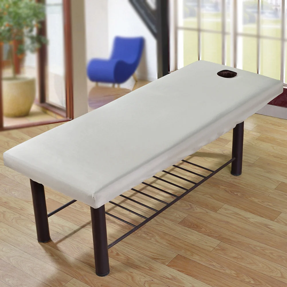 Couch Forepart Hole All-round Wrap Solid Salon Cover Fitted Sheet Square Head Polyester Massage Bed Sheet Reusable Soft Elastic
Couch Forepart Hole All-round Wrap Solid Salon Cover Fitted Sheet Square Head Polyester Massage Bed Sheet Reusable Soft Elastic