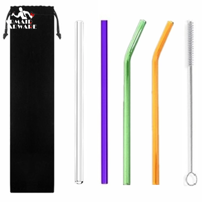 6Pcs Glass Straws Clear Straight - Perfect Reusable Straw For Smoothies, Tea, Juice, Water, Essential Oil-With 1 Cleaning Brush
6Pcs Glass Straws Clear Straight - Perfect Reusable Straw For Smoothies, Tea, Juice, Water, Essential Oil-With 1 Cleaning Brush