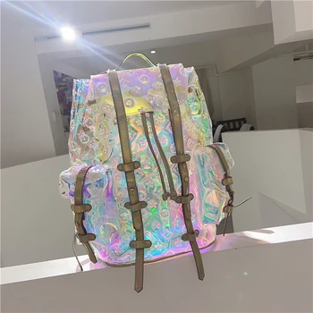 Colorful Backpack 2020 New Trendy Cool Colorful Old Flower Pattern Transparent Travel Bag Portable Laser Transparent Baggage cc
Colorful Backpack 2020 New Trendy Cool Colorful Old Flower Pattern Transparent Travel Bag Portable Laser Transparent Baggage cc