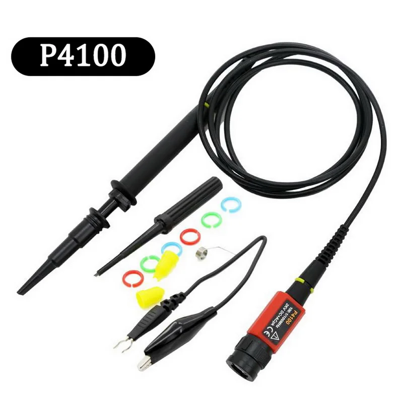 1Set High Quality P6100 Oscilloscope Probe DC-6MHz DC-100MHz Scope Clip Probe High Sensitivity Clip Clip Probe
1Set High Quality P6100 Oscilloscope Probe DC-6MHz DC-100MHz Scope Clip Probe High Sensitivity Clip Clip Probe