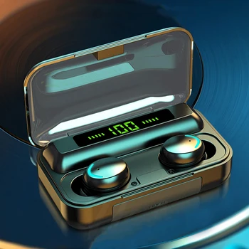 EARDECO Bluetooth V5.0 Earphones Wireless Headphones With Microphone Sports Waterproof Headsets 2200mAh Charging Box For Phone 
EARDECO Bluetooth V5.0 Earphones Wireless Headphones With Microphone Sports Waterproof Headsets 2200mAh Charging Box For Phone