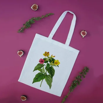 Flower Series Handbag Print Logo Tote Bag Daily Use DIY Canvas Eco Reusable Recycled Shopping Bag Female Bag
Flower Series Handbag Print Logo Tote Bag Daily Use DIY Canvas Eco Reusable Recycled Shopping Bag Female Bag