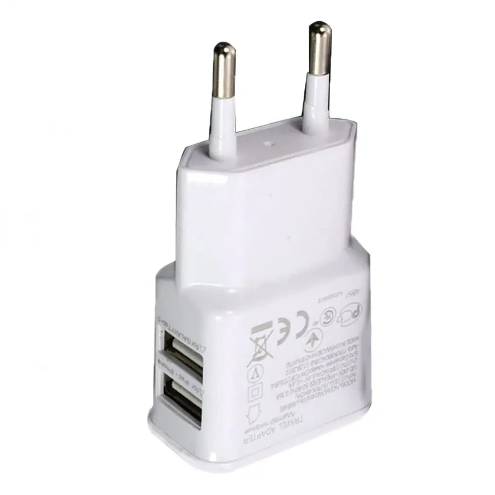 1A Portable Dual USB Power Adapter Mobile Phone Charger Electrical Socket Travel Smart Matching Charger Adapter For Smartphone
1A Portable Dual USB Power Adapter Mobile Phone Charger Electrical Socket Travel Smart Matching Charger Adapter For Smartphone