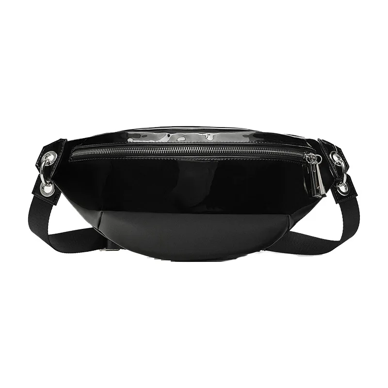 Non-mainstream Design Wallet Women's 2019 New Style Fashion Women's Black Patent Leather Simple Chest Bag Women's 
Non-mainstream Design Wallet Women's 2019 New Style Fashion Women's Black Patent Leather Simple Chest Bag Women's
