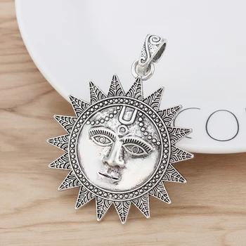 5 Pieces Large Sun Charms Pendants for Necklace Jewellery Making Findings 73x54mm
5 Pieces Large Sun Charms Pendants for Necklace Jewellery Making Findings 73x54mm
