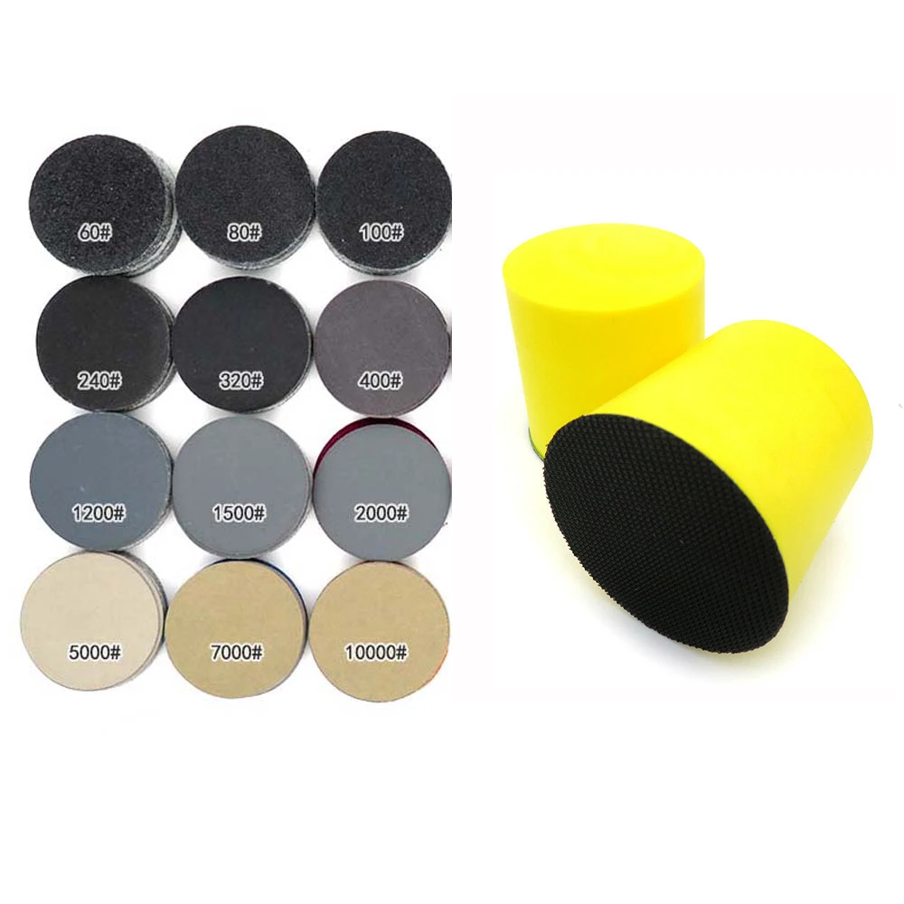 2 Inch Hand Sanding Block Polishing Pad Abrasive Tools Hook Loop Attachment with 50pcs 2" sandpaper wet dry
2 Inch Hand Sanding Block Polishing Pad Abrasive Tools Hook Loop Attachment with 50pcs 2" sandpaper wet dry