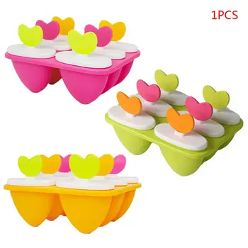 Homemade DIY Ice Cream Mold 6 Cell Heart Frozen Popsicle Lolly Maker Summer Tool
Homemade DIY Ice Cream Mold 6 Cell Heart Frozen Popsicle Lolly Maker Summer Tool
