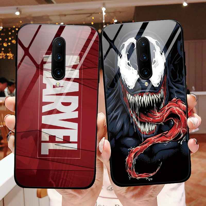 The Avengers Marvel Venom HD Tempered Glass Case For OnePlus 6T 7 Pro Coque iron Man TPU Captain America For 16 16X Fundas
The Avengers Marvel Venom HD Tempered Glass Case For OnePlus 6T 7 Pro Coque iron Man TPU Captain America For 16 16X Fundas