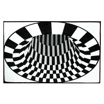 3D Bottomless Hole Optical Illusion Area Rug Carpet Floor Mat Home Living Room 40X60cm
3D Bottomless Hole Optical Illusion Area Rug Carpet Floor Mat Home Living Room 40X60cm