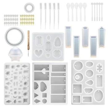 1 Set Silicone Mold Mix Stick Dropper Clasp DIY Making Accessories Tools Molds Geometric Epoxy Resin Combination Crafts
1 Set Silicone Mold Mix Stick Dropper Clasp DIY Making Accessories Tools Molds Geometric Epoxy Resin Combination Crafts