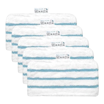 Pack of 5 Washable Microfiber Pads for Steam Mop Replacement Cover Compatible with FSM1616, FSM1630
Pack of 5 Washable Microfiber Pads for Steam Mop Replacement Cover Compatible with FSM1616, FSM1630