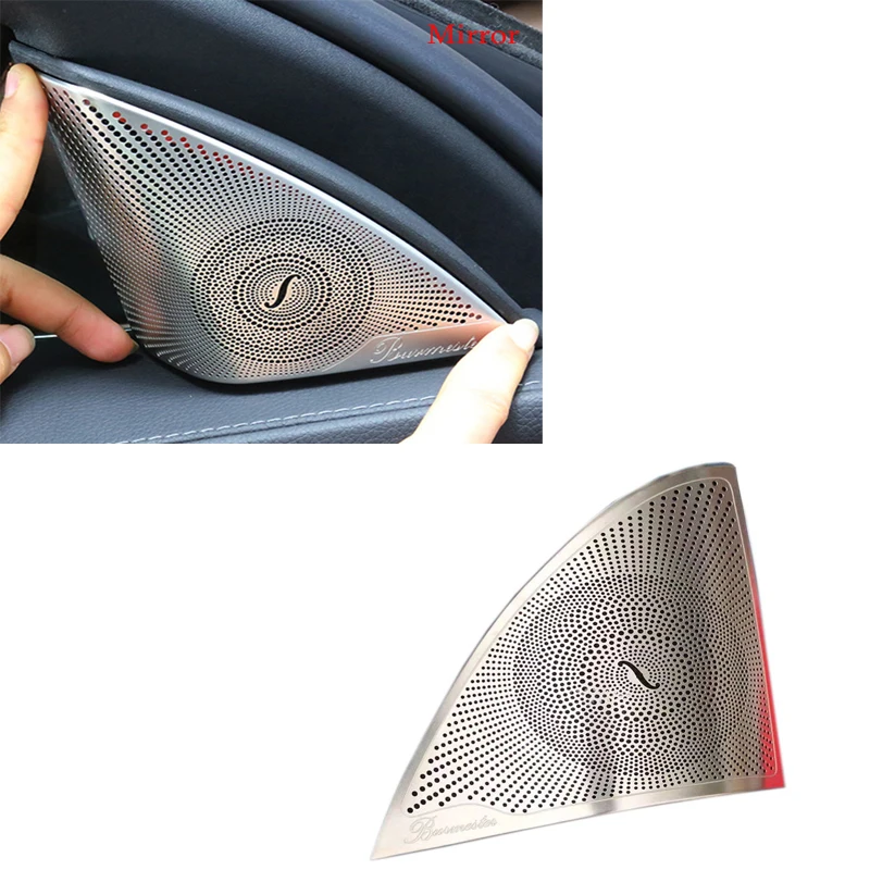 2Pcs Car Door Audio Speaker Tweeter Decorative Cover for Mercedes-Benz C-class A-pillar High-frequency Speaker Cover C200L
2Pcs Car Door Audio Speaker Tweeter Decorative Cover for Mercedes-Benz C-class A-pillar High-frequency Speaker Cover C200L