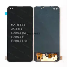 Écran tactile LCD AMOLED, 6.43 pouces, pour OPPO A93 4G Reno 4 F 5G / Reno4 Lite / Reno 4 lite CPH2125 CPH2123, Original=