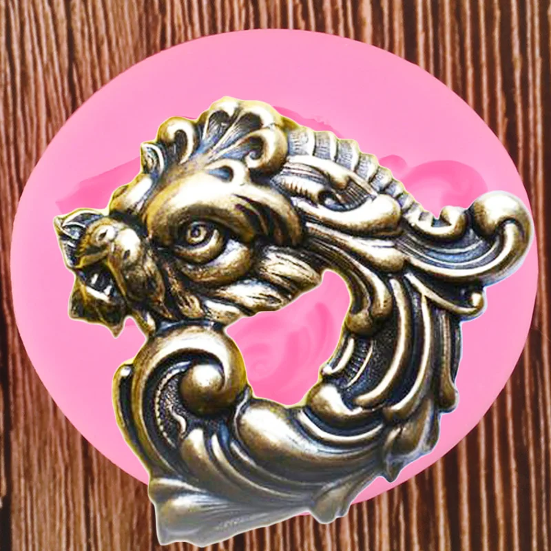 3D Craft Baroque Scroll Relief Border Silicone Mold DIY Dragon Fondant Cake Decorating Tools Candy Clay Chocolate Gumpaste Mould
3D Craft Baroque Scroll Relief Border Silicone Mold DIY Dragon Fondant Cake Decorating Tools Candy Clay Chocolate Gumpaste Mould