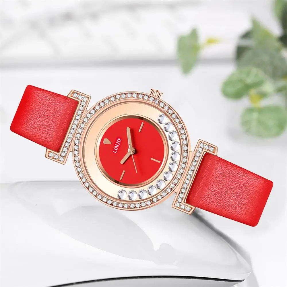 Изысканные минималистичные женские часы 2020 Новые простые с бриллиантовым