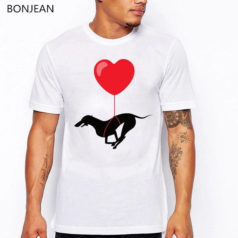 Funny T Shirts Men Black Longdog With Red Love Animal Printed T-Shirt Camisetas Hombre Harajuku Shirt Men Tshirt Streetwear
Funny T Shirts Men Black Longdog With Red Love Animal Printed T-Shirt Camisetas Hombre Harajuku Shirt Men Tshirt Streetwear
