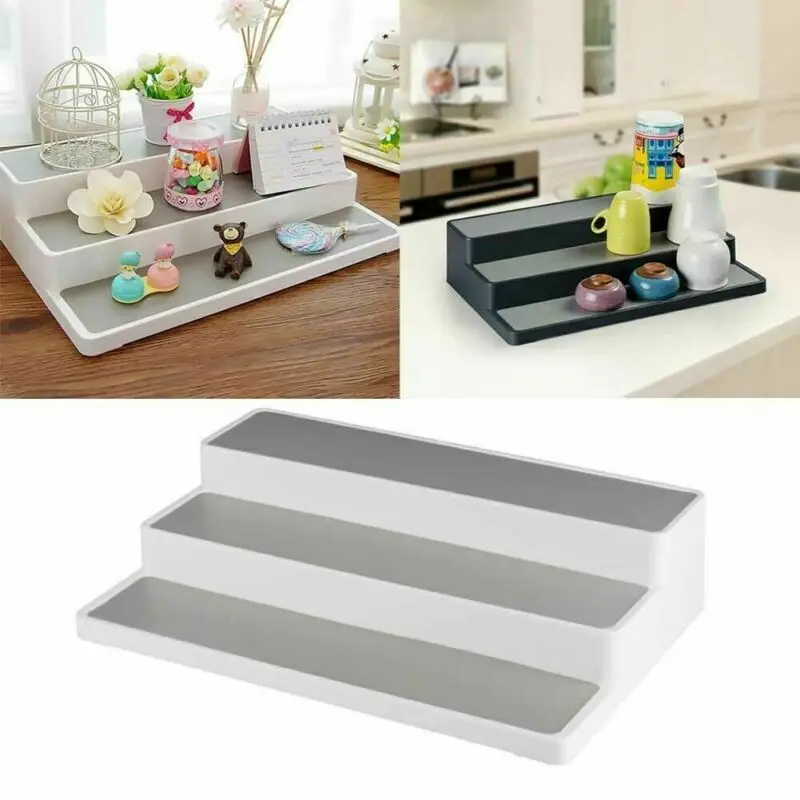 2019 1PC Newest 3 Layer Spice Rack Step Shelf Cabinet Organizer Kitchen Seasoning Bottle Jar Stand
2019 1PC Newest 3 Layer Spice Rack Step Shelf Cabinet Organizer Kitchen Seasoning Bottle Jar Stand