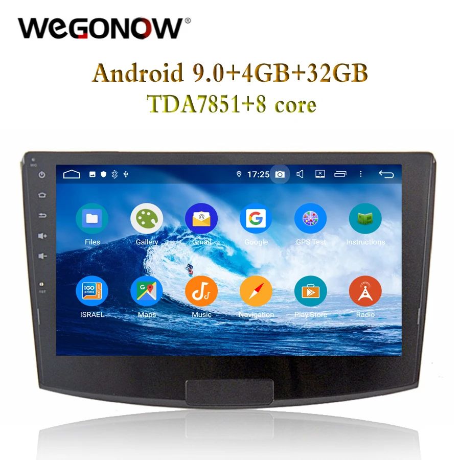 DSP IPS HD Android 9 0 для VW passat Magotan 2012 2015 4 Гб ОЗУ 8 ядер 32 ПЗУ автомобильный DVD-плеер GPS