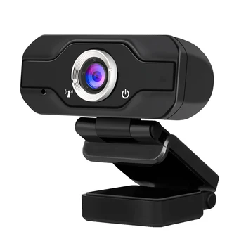 1080P USB Webcam Manual Focus Computer Camera Built-in Sound-absorbing Microphone Drive-free Web Camera for PC Laptop Black
1080P USB Webcam Manual Focus Computer Camera Built-in Sound-absorbing Microphone Drive-free Web Camera for PC Laptop Black