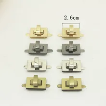 2Pcs Small 26mm Rectangle Metal Turn Twist Lock Buckles for DIY Handbag Bag Purse Hardware Closure Clasp Bags Parts Accessories
2Pcs Small 26mm Rectangle Metal Turn Twist Lock Buckles for DIY Handbag Bag Purse Hardware Closure Clasp Bags Parts Accessories