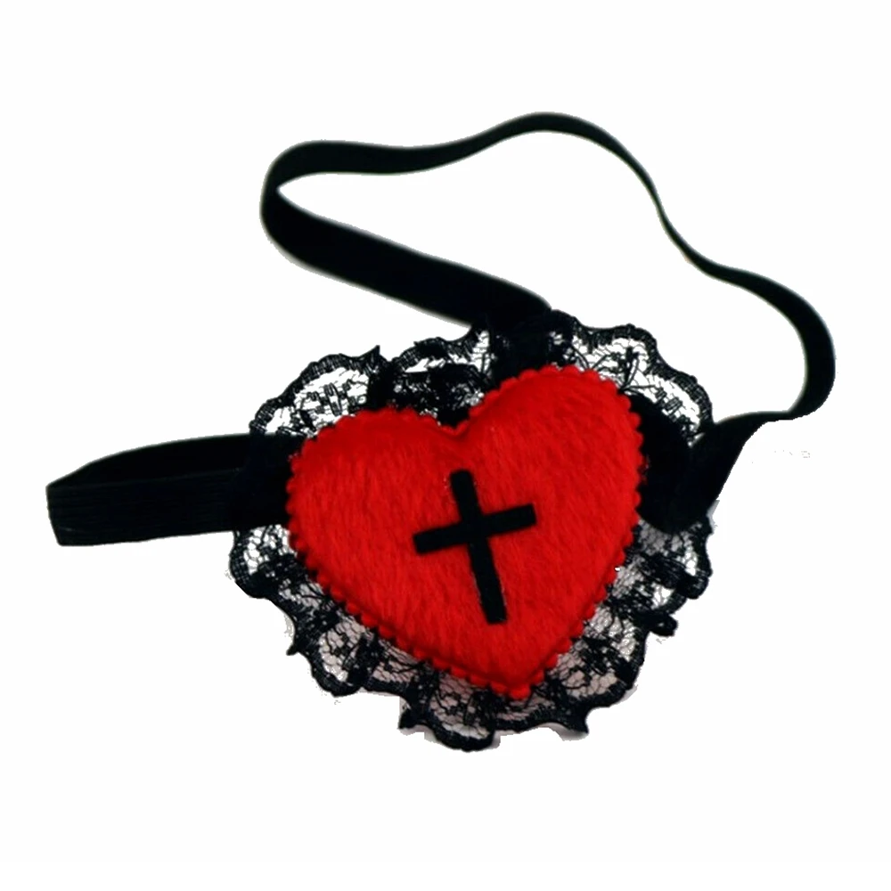 Cosplay&ware Gothic Girls Red Heart Black Cross Eyepatch Cosplay Eye Patch 12 Cosplay&ware Gothic Girls Red Heart Black Cross Eyepatch Cosplay Eye Patch -Zentai shop online H1f0b5c9fbdfa44c18c54abaa8274d001f.jpg