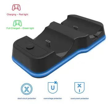 Dual USB Type C Charger Overcharge Short Circuit Protection Firm for Nintendo Switch Pro Controller Charging Dock Station
Dual USB Type C Charger Overcharge Short Circuit Protection Firm for Nintendo Switch Pro Controller Charging Dock Station