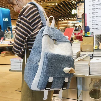Kawaii Cute Backpack Cotton Linen Backpacks Women 2020 Casual School Bags for Teenage Girls Travel Shoulder Bag Rucksack Mochila
Kawaii Cute Backpack Cotton Linen Backpacks Women 2020 Casual School Bags for Teenage Girls Travel Shoulder Bag Rucksack Mochila