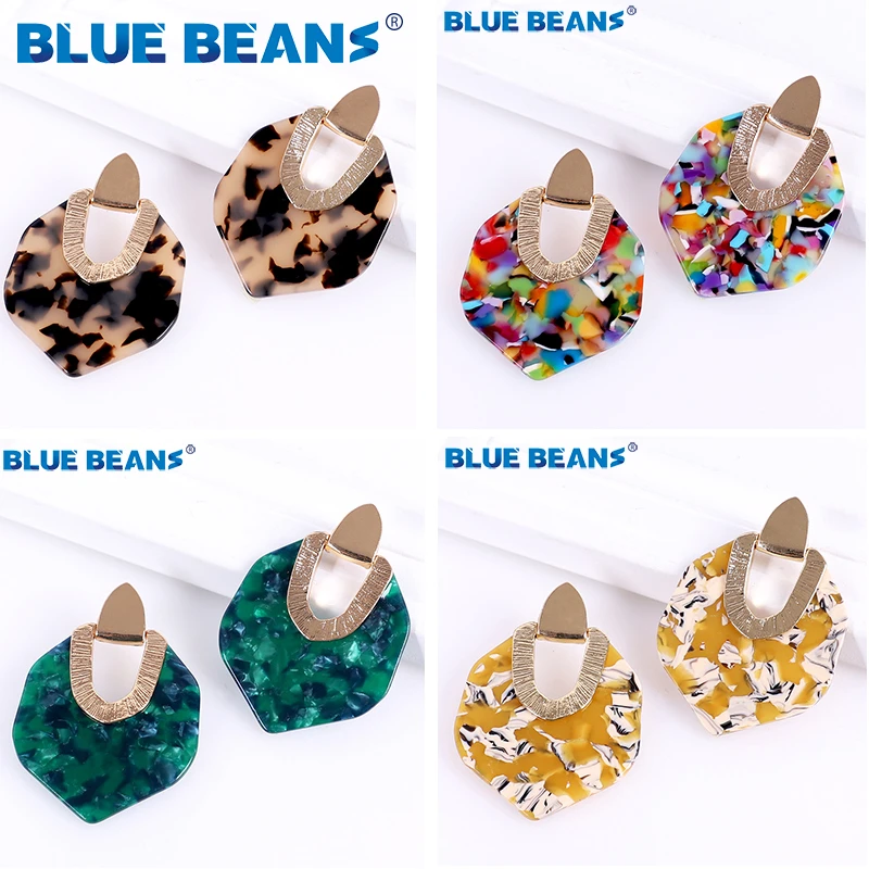 Earrings for Women 2019 New Bohemian Acrylic Colorful Resin Minimalist Earring Dangle Unique Design Statement Wedding Jewelry 
Earrings for Women 2019 New Bohemian Acrylic Colorful Resin Minimalist Earring Dangle Unique Design Statement Wedding Jewelry