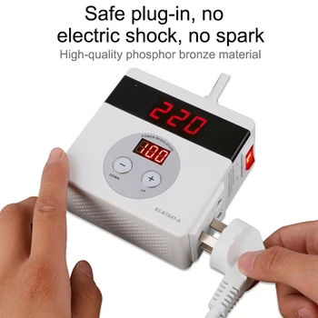4000W Transformer Voltage Regulator High Power Converter Limit Electricity Prevent Trip Speed Controller
4000W Transformer Voltage Regulator High Power Converter Limit Electricity Prevent Trip Speed Controller