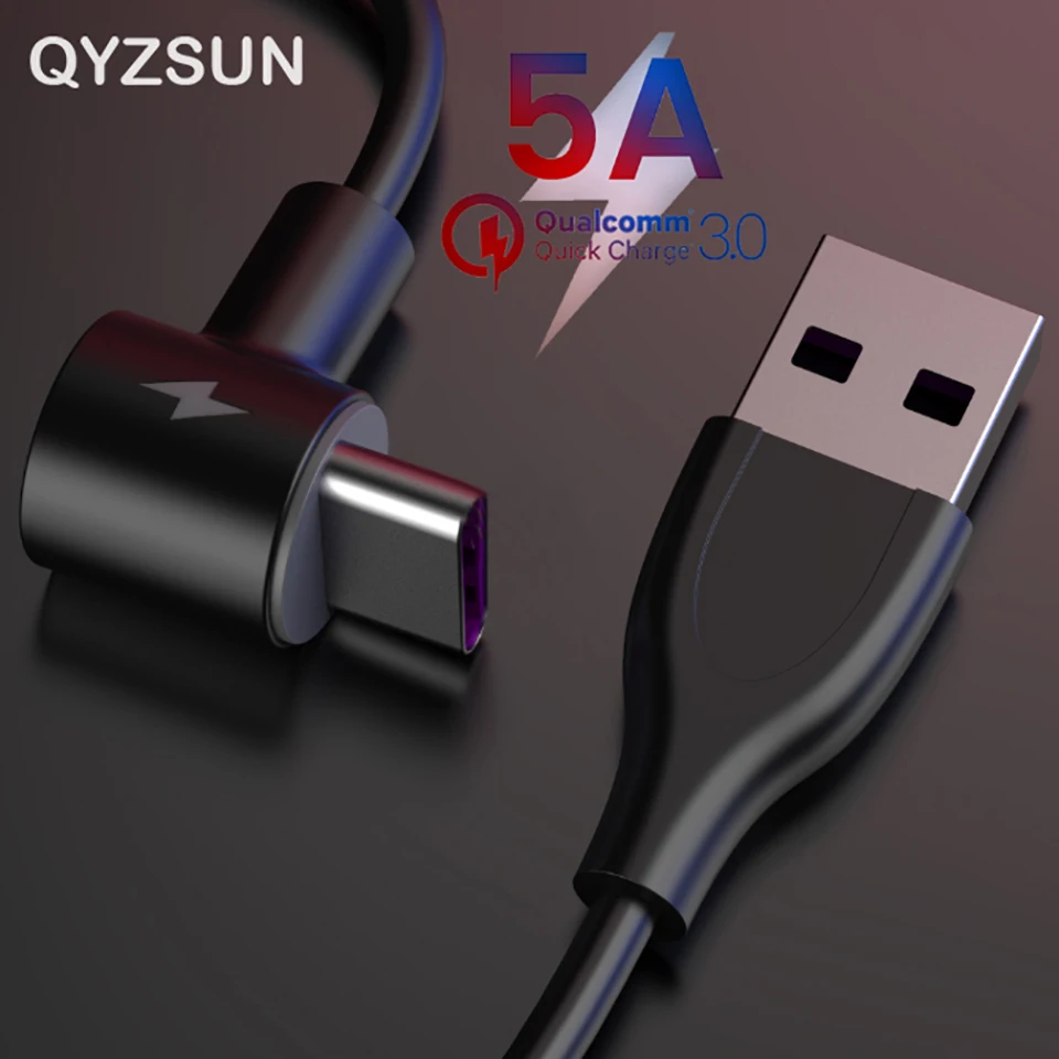 5A USB Type C Cable for Huawei P30 Mate 30 Pro Supercharge Quick Charge 3.0 Fast Charging for Xiaomi 9 Samsung USBC Charger Wire
5A USB Type C Cable for Huawei P30 Mate 30 Pro Supercharge Quick Charge 3.0 Fast Charging for Xiaomi 9 Samsung USBC Charger Wire