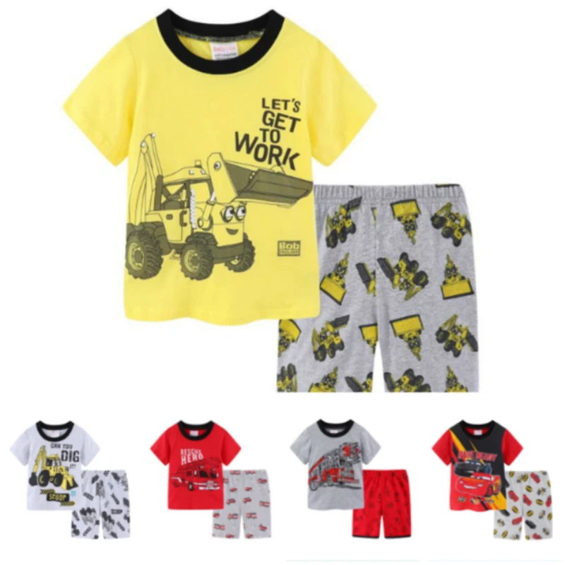 Kids Tank Top with Pants Fully Cotton and Soft T Shirt Set with Cartoon Printing for Baby Pajamas Short Sleeve Children Clothing
Kids Tank Top with Pants Fully Cotton and Soft T Shirt Set with Cartoon Printing for Baby Pajamas Short Sleeve Children Clothing