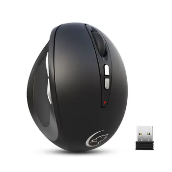 2.4G Wireless Gaming Mouse Ergonomic LED Backlit Light 2400DPI Vertical Game Mice with USB Receiver Kit for PC Computer Laptop
2.4G Wireless Gaming Mouse Ergonomic LED Backlit Light 2400DPI Vertical Game Mice with USB Receiver Kit for PC Computer Laptop