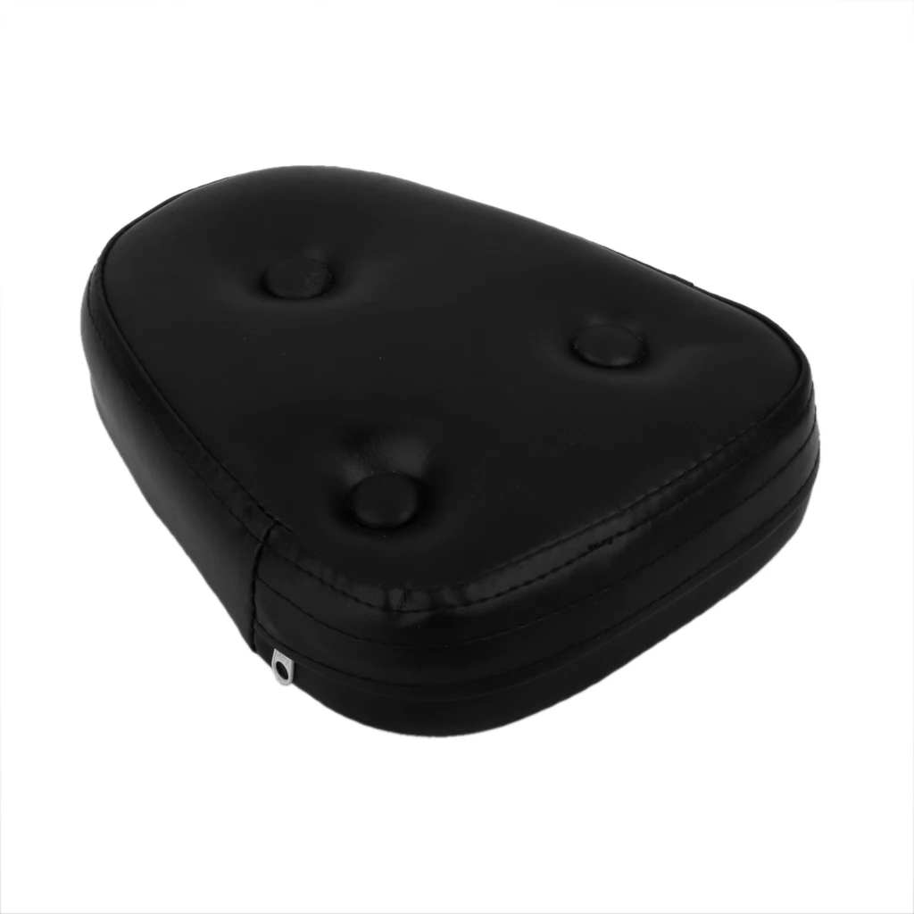 Motorcycle Black Triangle Backrest Cushion Rest Back Pad For Davison Motorcycle Black Triangle Backrest Cushion Rest Back Pad For Davison