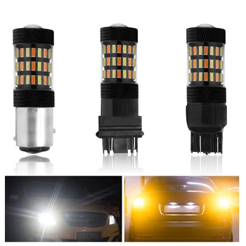 2PCS 1157 3157 7443 Turn Signal Light 4014 60SMD12V DRL T20 T25 BAY15D LED Day Running light Brake Lamp Dual Color Amber White
2PCS 1157 3157 7443 Turn Signal Light 4014 60SMD12V DRL T20 T25 BAY15D LED Day Running light Brake Lamp Dual Color Amber White